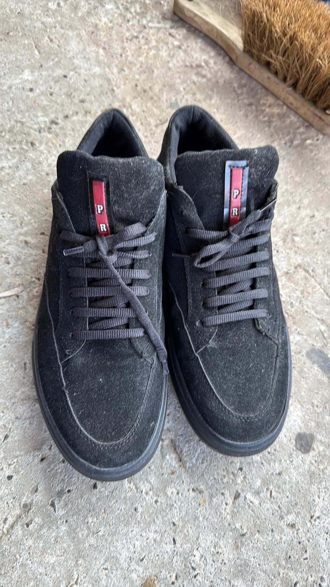 Prada schoenen, Ophalen, Zwart, Nieuw, Sneakers