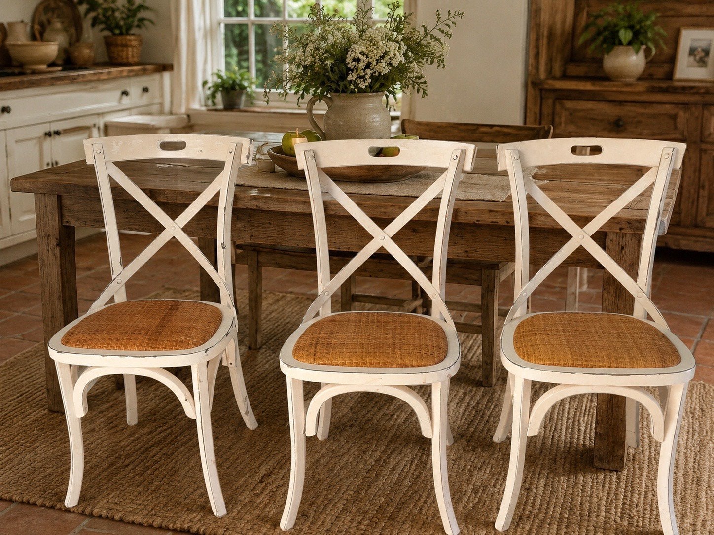 Landelijke stoelen - 12 stuks, Maison & Meubles, Chaises, Landelijk, Enlèvement, Cinq, Six Chaises ou plus, Utilisé