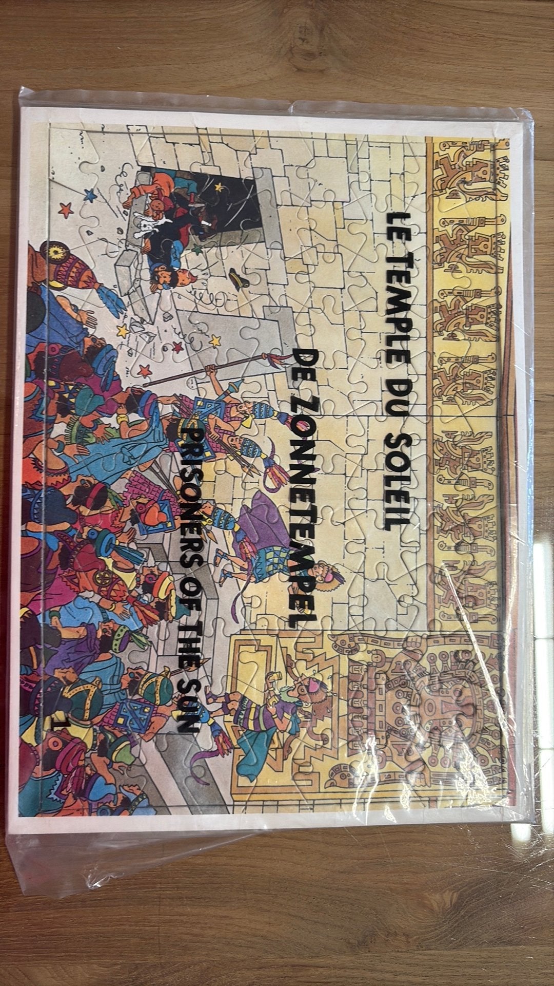 Puzzle Tintin le temple du soleil, Collections, Enlèvement, Tintin, Comme neuf