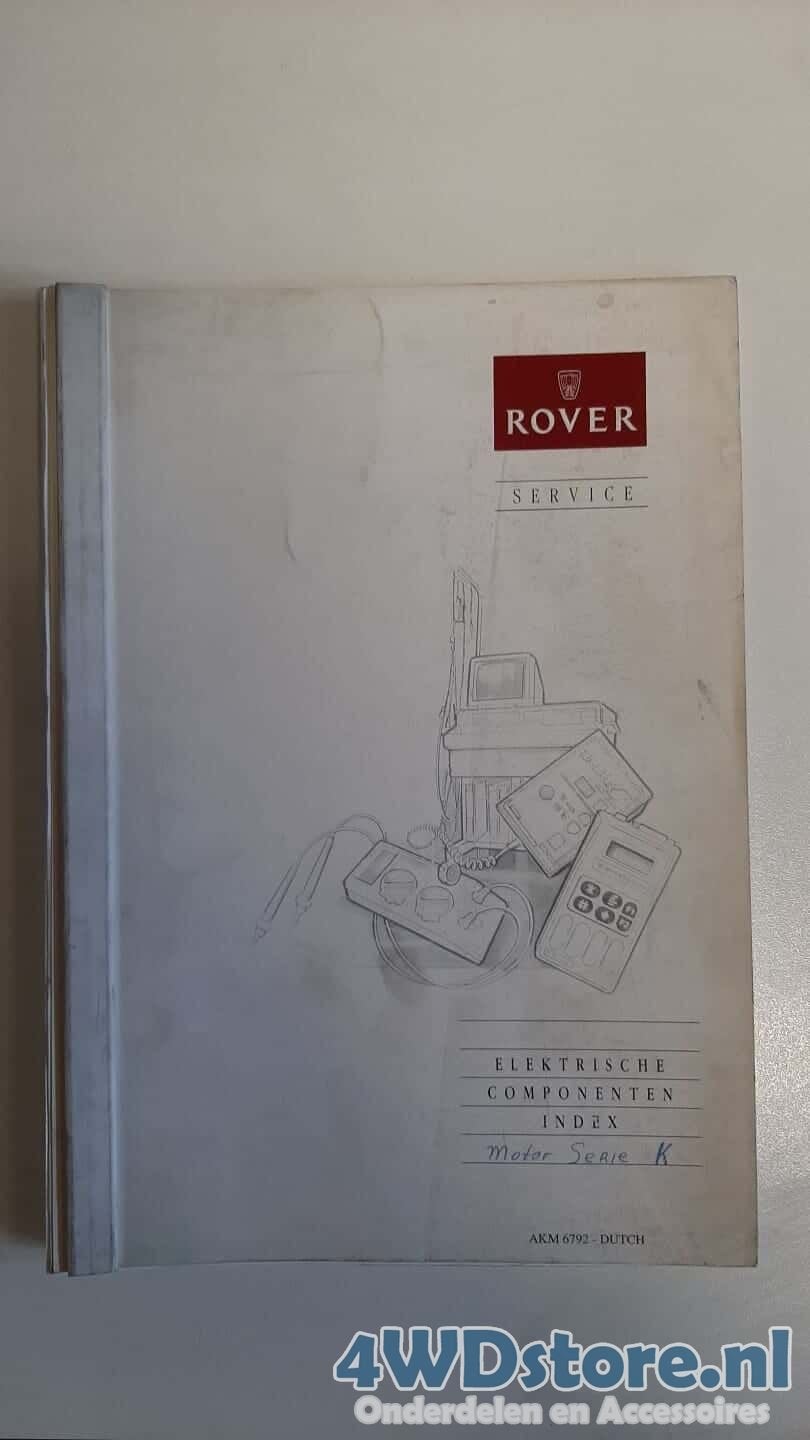 Rover Elektrische Componenten Index, Ophalen of Verzenden