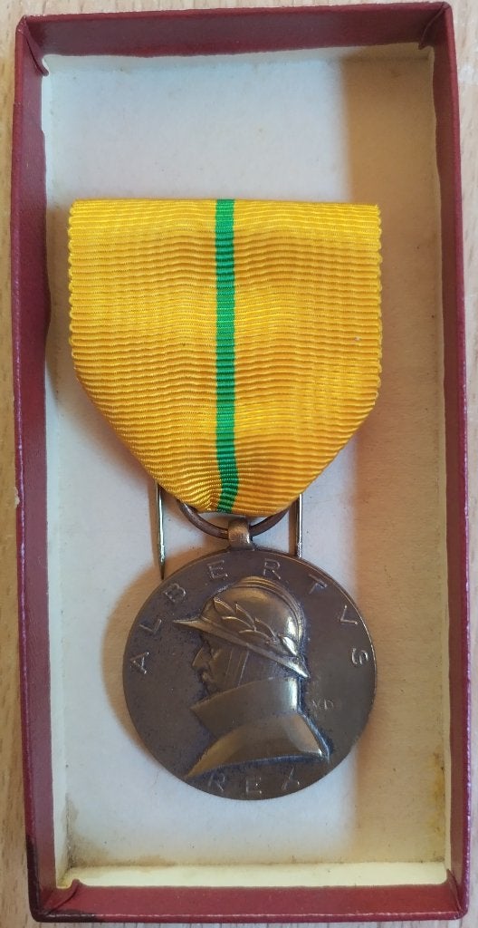 Médaille commémorative King Albert 1, Collections, Enlèvement ou Envoi, Utilisé, Autres types