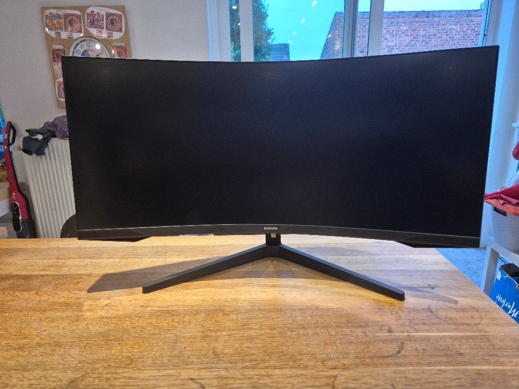 Ecran incurvé 34 pouces comme neuf: Samsung Odyssey G5 34", Informatique & Logiciels, Moniteurs, Gaming, Incurvé, 1 à 2 ms, Comme neuf