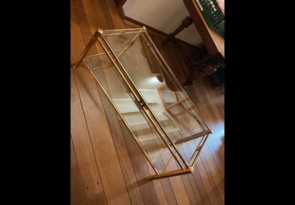 Glazen salontafel, Huis en Inrichting, Ophalen