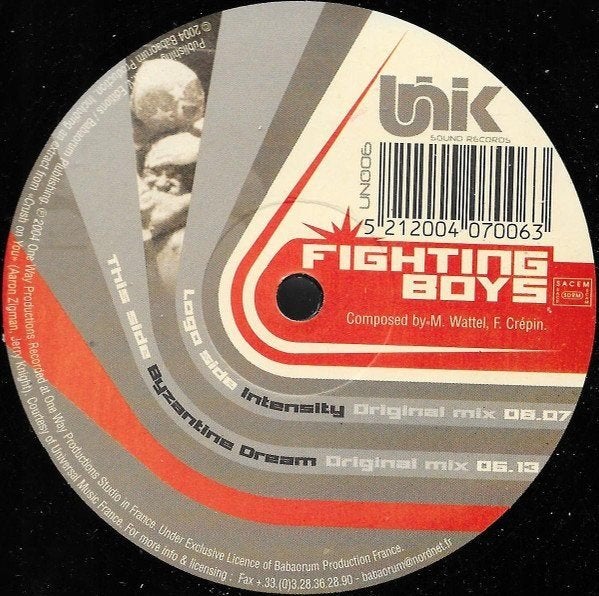 Fighting Boys - Intensity, CD & DVD, Enlèvement ou Envoi, Utilisé, 12 pouces, House
