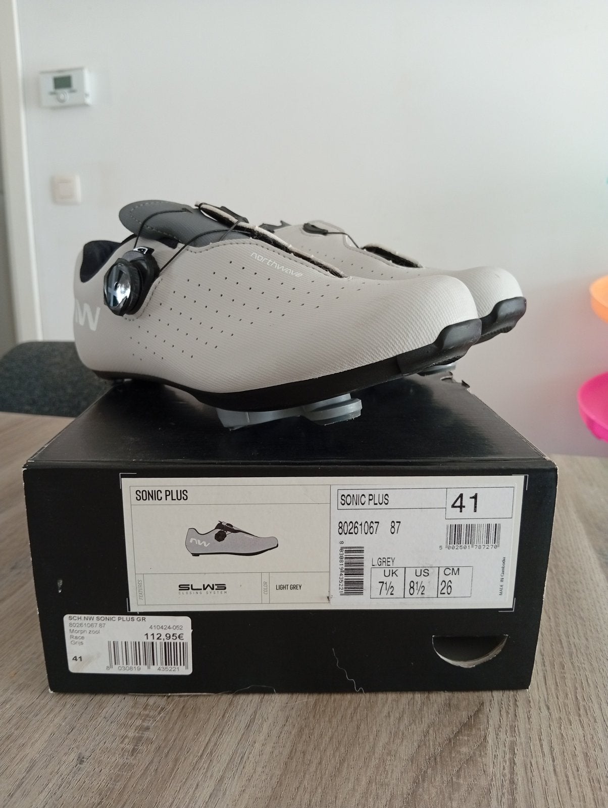 Koers / fiets schoenen Northwave maat 41, Enlèvement, Comme neuf, Chaussures