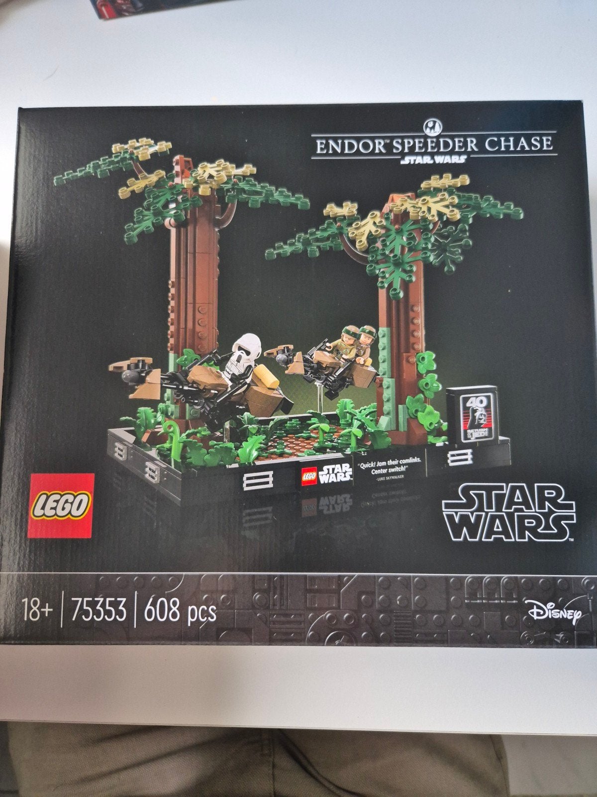 lego star wars endor speeder chase, Kinderen en Baby's, Speelgoed | Duplo en Lego, Ophalen of Verzenden, Lego, Star Wars