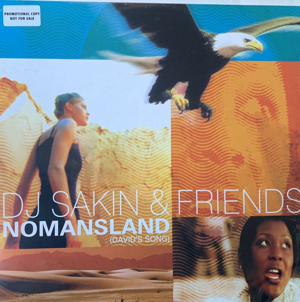 DJ SAKIN&FRIENDS  NOMANDSLAND, Cd's en Dvd's, Ophalen of Verzenden, Trance