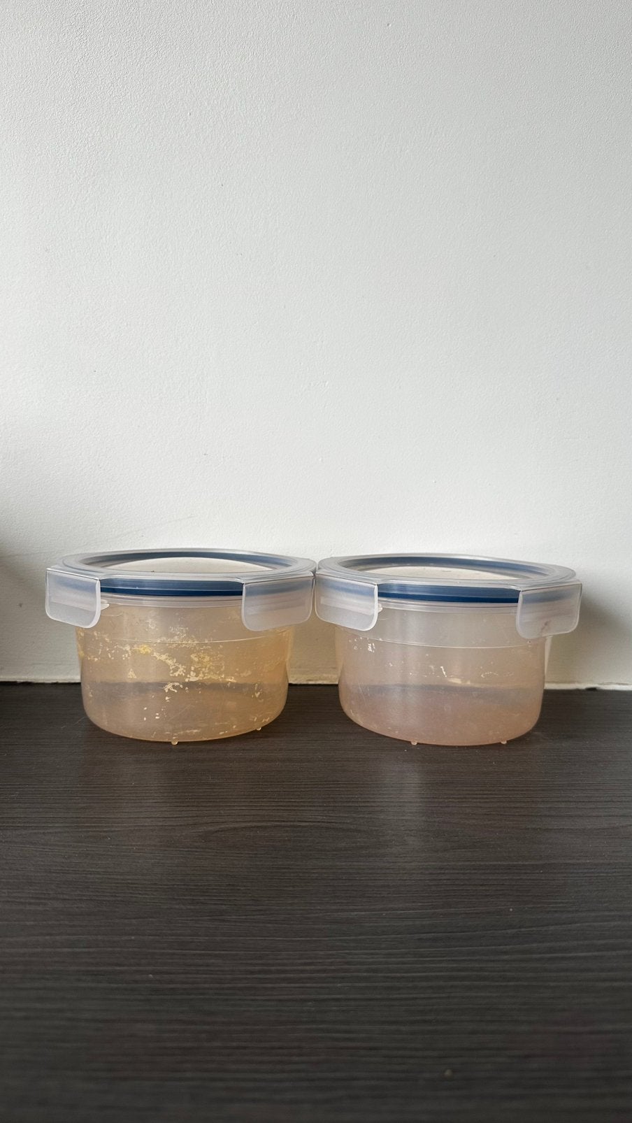 GRATIS 2 vooraadpotjes van ikea, Ophalen, Gebruikt, Bewaardoos, 750 ml
