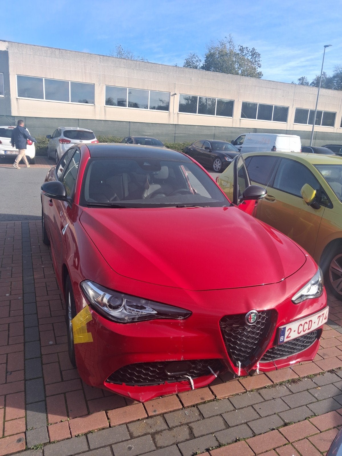 alfa giulia accidente, Auto's, Te koop, Giulia