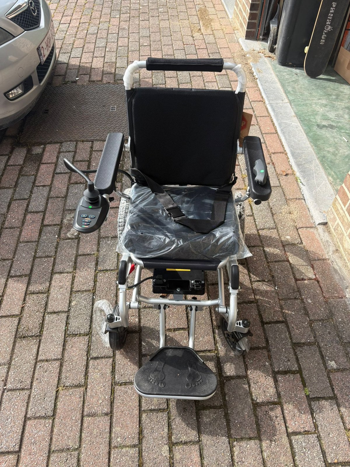 Fauteuil roulant électrique, Enlèvement, Comme neuf, Fauteuil roulant électrique