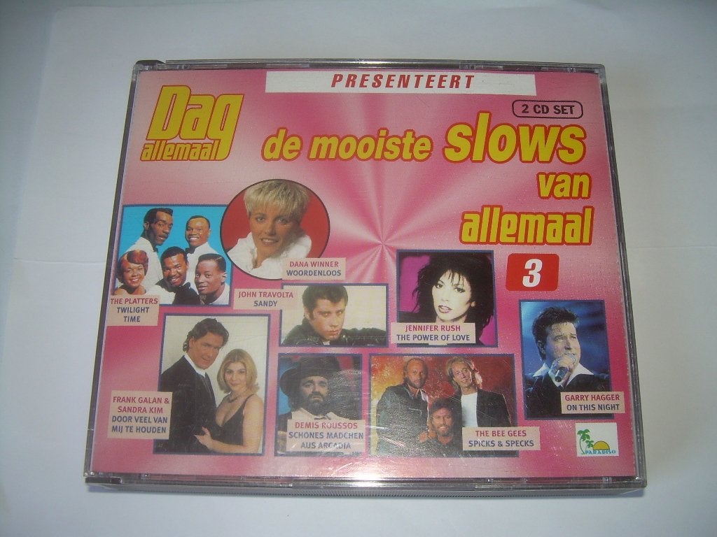 2 CD BOX - DE MOOISTE SLOWS VAN ALLEMAAL - VOL 3, Boxset, Ophalen of Verzenden, Zo goed als nieuw, Pop