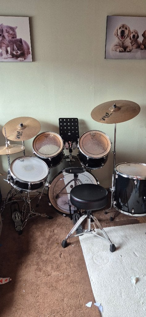 Drumstel van het merk REMO'S, Muziek en Instrumenten, Ophalen, Zo goed als nieuw, Overige merken