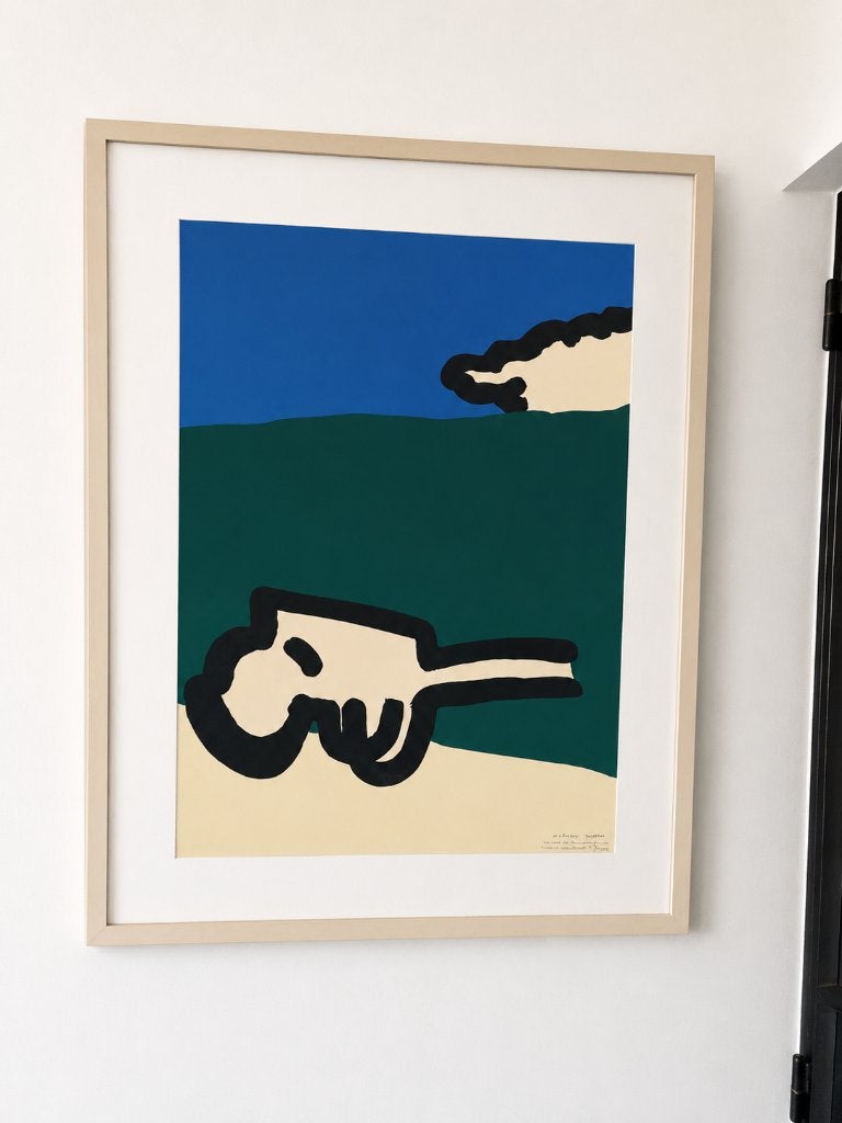 Roaul de Keyser - In de tuin / Wolk, Antiek en Kunst, Ophalen of Verzenden