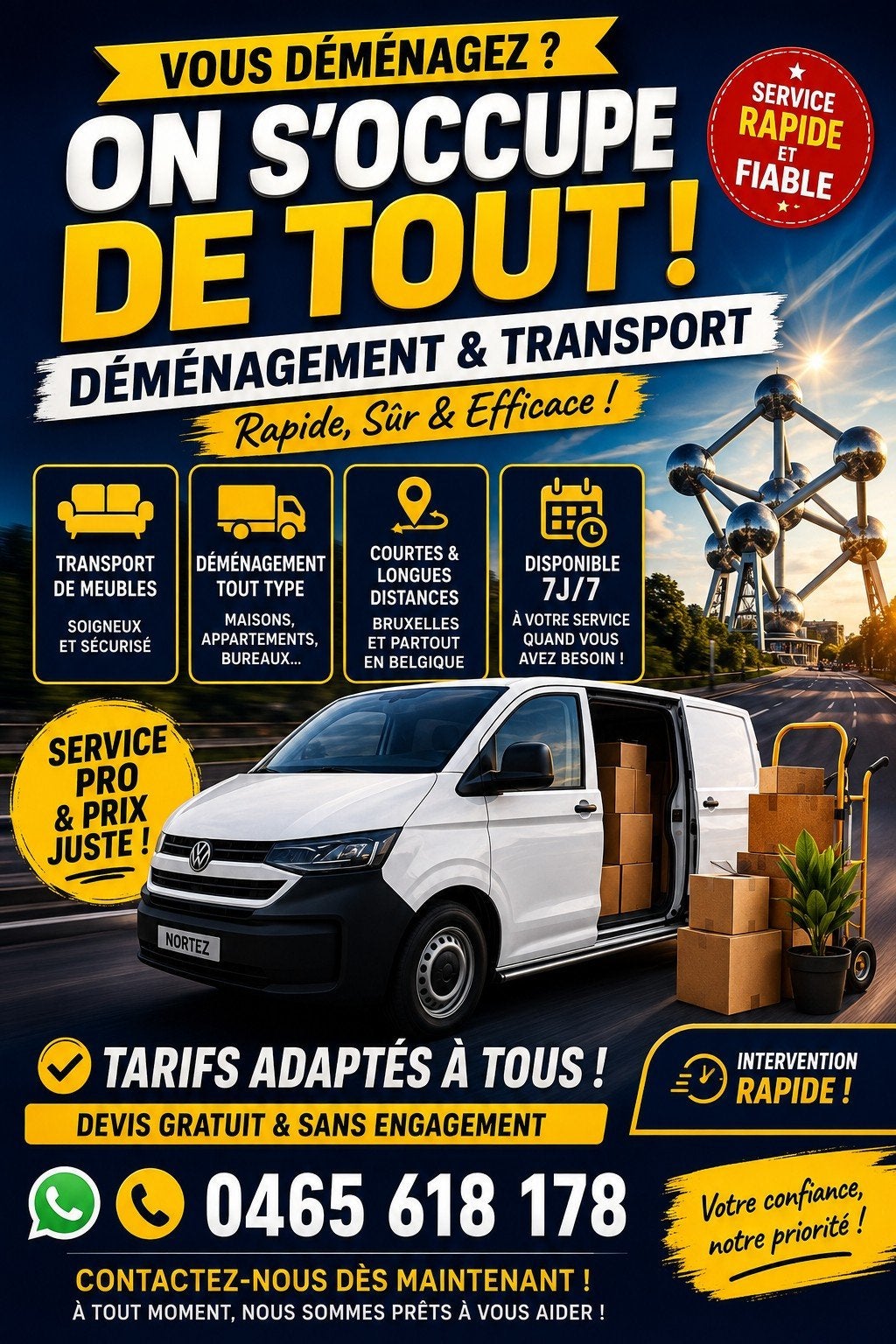 transport, Enlèvement ou Envoi
