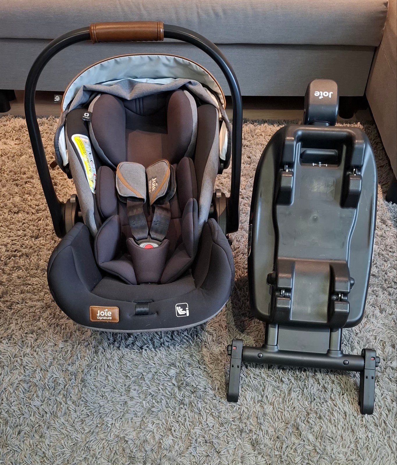 Autostoel Joie, Kinderen en Baby's, Gebruikt, Verstelbare rugleuning, Isofix, 0 t/m 13 kg
