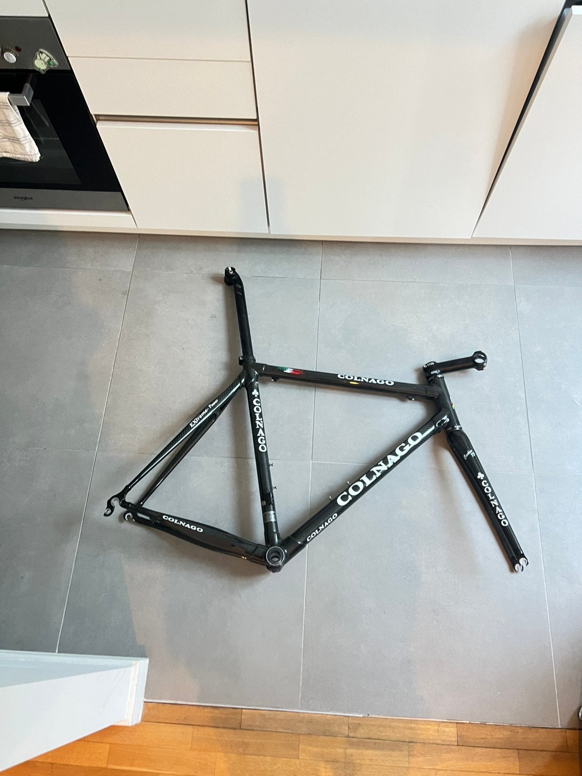 Kit cadre colnago extreme power, Vélos & Vélomoteurs, Enlèvement, Utilisé, 28 pouces
