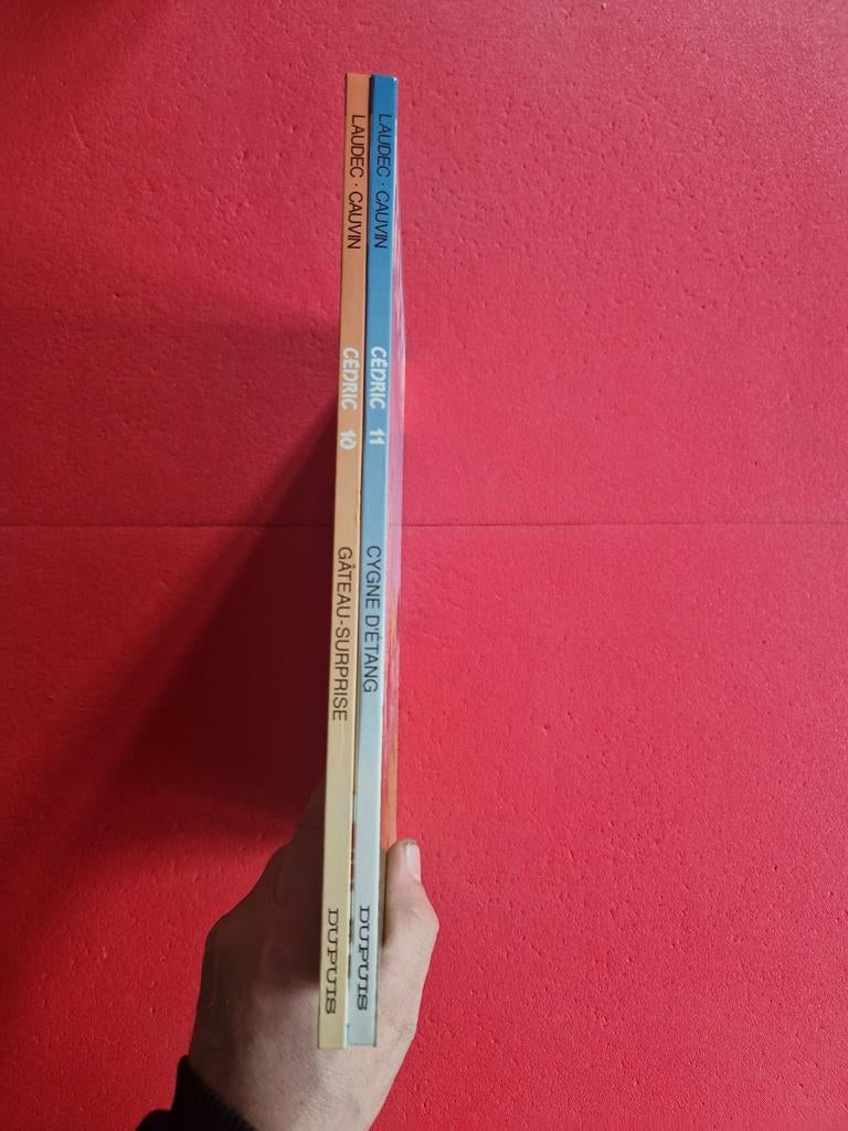 Lot de 2 bd cedric 10 et 11,EO, Livres, BD, Enlèvement ou Envoi
