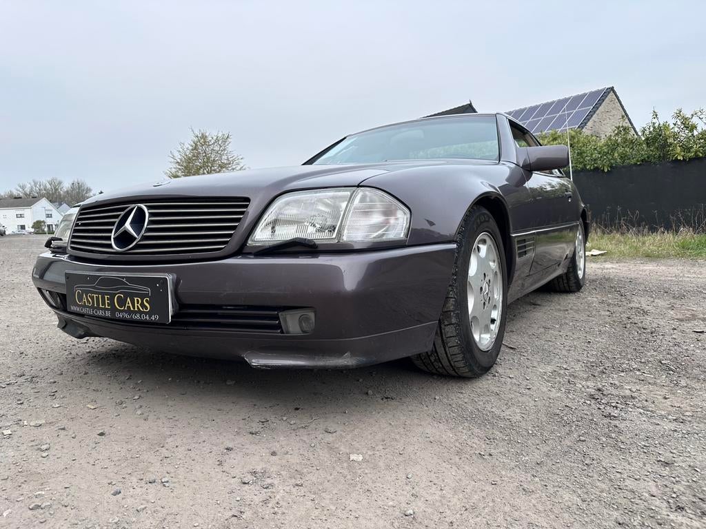Mercedes SL300 cabrio - 1992 - 168000km - Met hardtop, Cuir, Achat, Beige, Entreprise