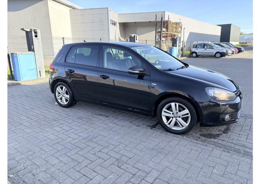 Golf VI 1.2 TSI DSG automaat serie Match, Auto's, Automaat, Euro 5, Zwart, Leder en Stof