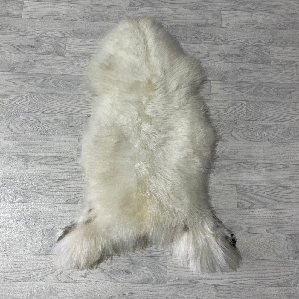 Schapenvacht hond en kat bruin wit 110x65cm | Lederstore, Autres marques, Enlèvement ou Envoi, Neuf, Autres types