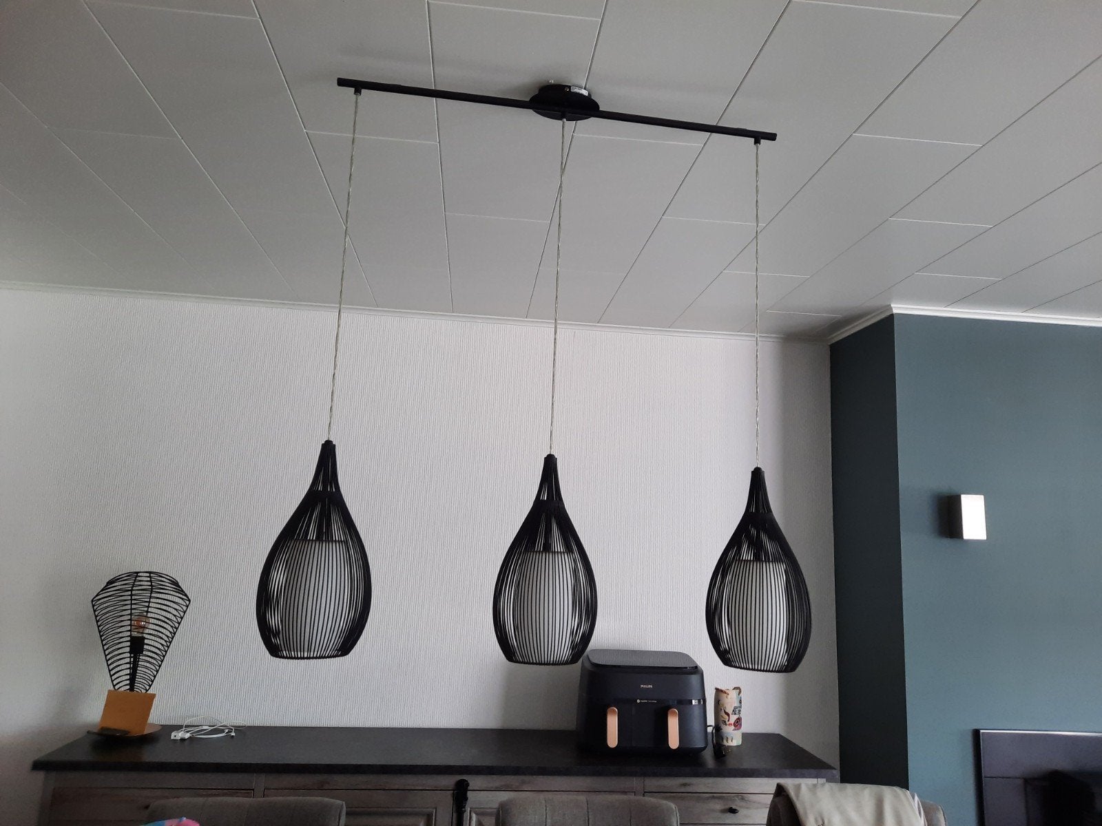 Hanglampen, Ophalen