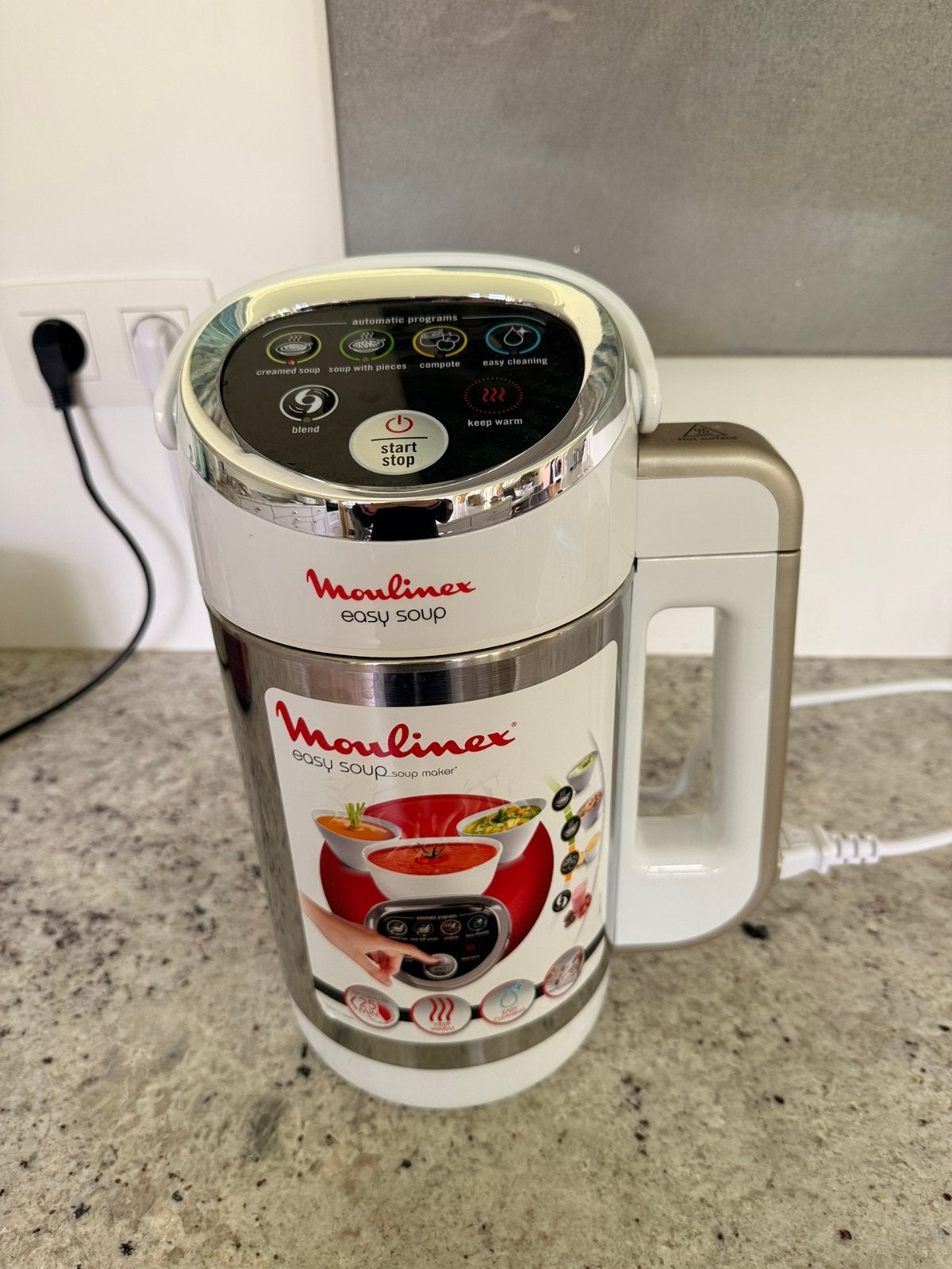 Moulinex Blender chauffant, Elektronische apparatuur, Blenders, Ophalen, Zo goed als nieuw