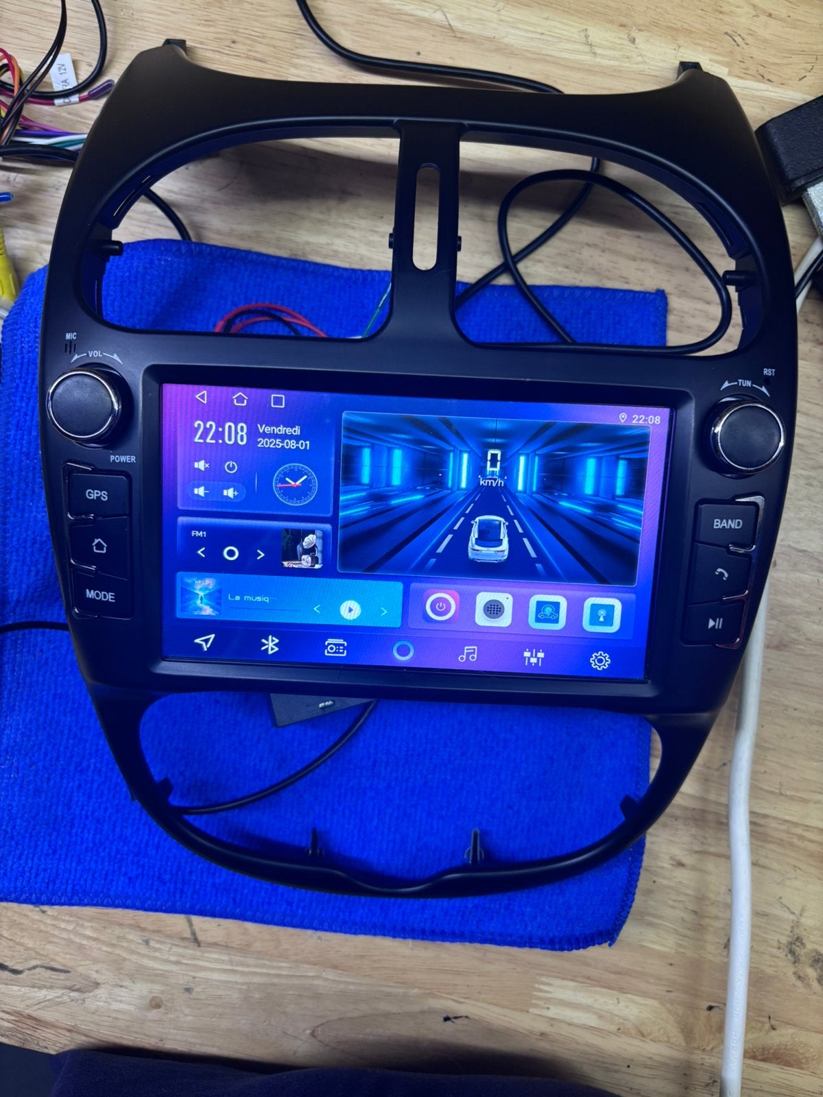 Android radio voor peugeot 206, Autos : Divers, Autoradios, Enlèvement ou Envoi, Comme neuf