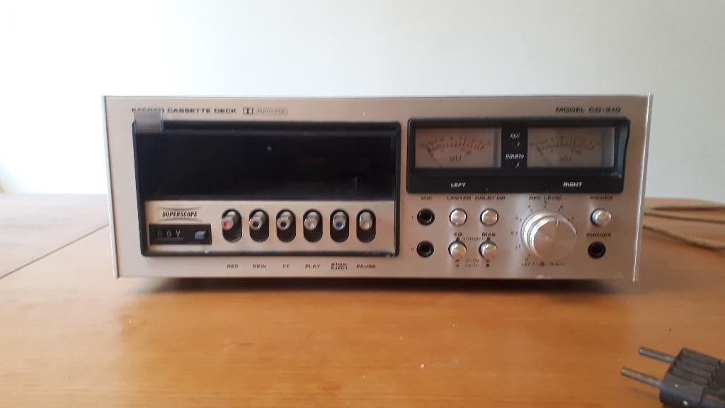 Superscope Stereo Cassette Deck Model CD-310 (Pioneer), Audio, Tv en Foto, Cassettedecks, Ophalen, Enkel, Overige merken