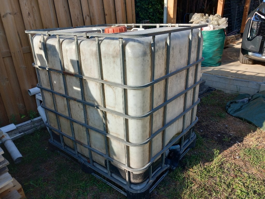 Regenton, 150 liter of meer, Ophalen, Gebruikt, Kunststof