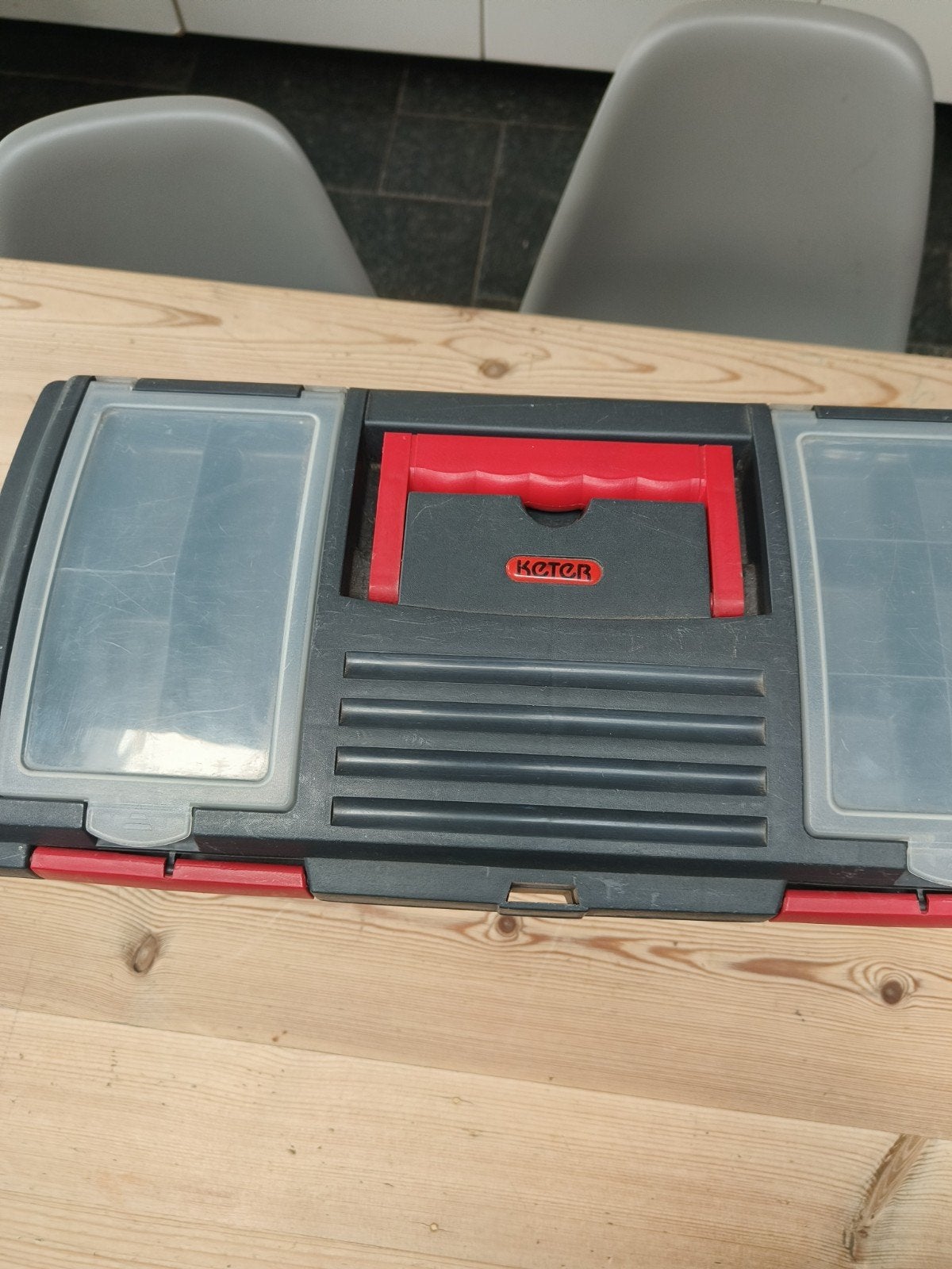 keter gereedschapskoffer 48cm, Bricolage & Construction, Boîtes à outils, Enlèvement