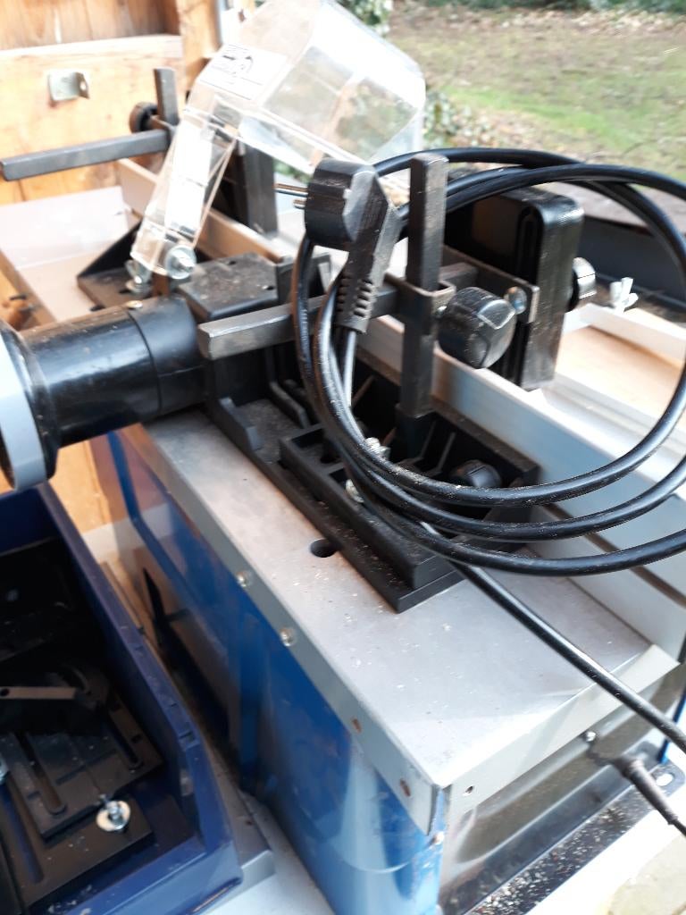 HBM 8 inch Vlak en van dikte schaafbank, Enlèvement, Utilisé, Électrique