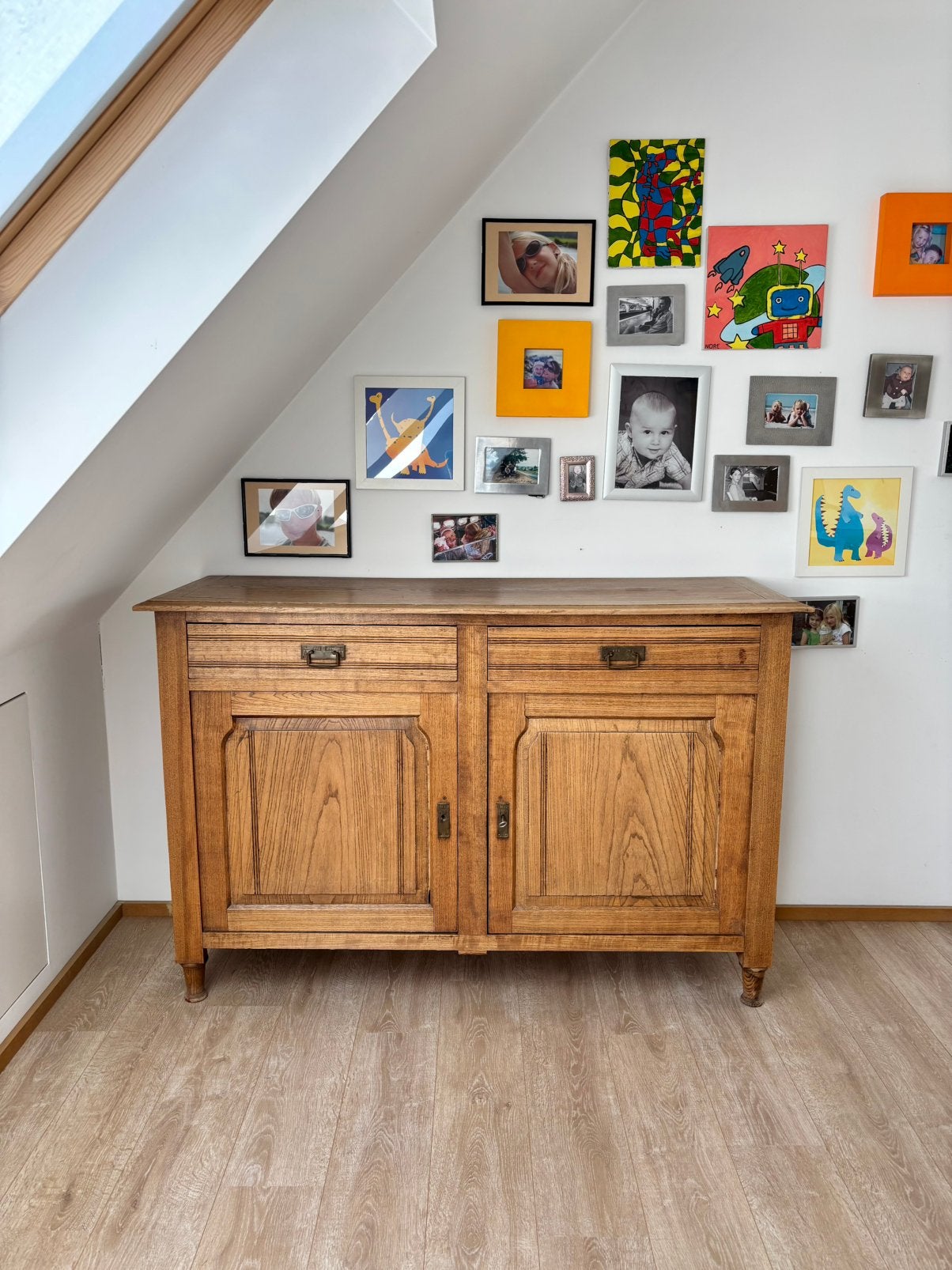 Buffet ancien - gratuit, Maison & Meubles, Antiek, 25 à 50 cm, 100 à 150 cm, Enlèvement