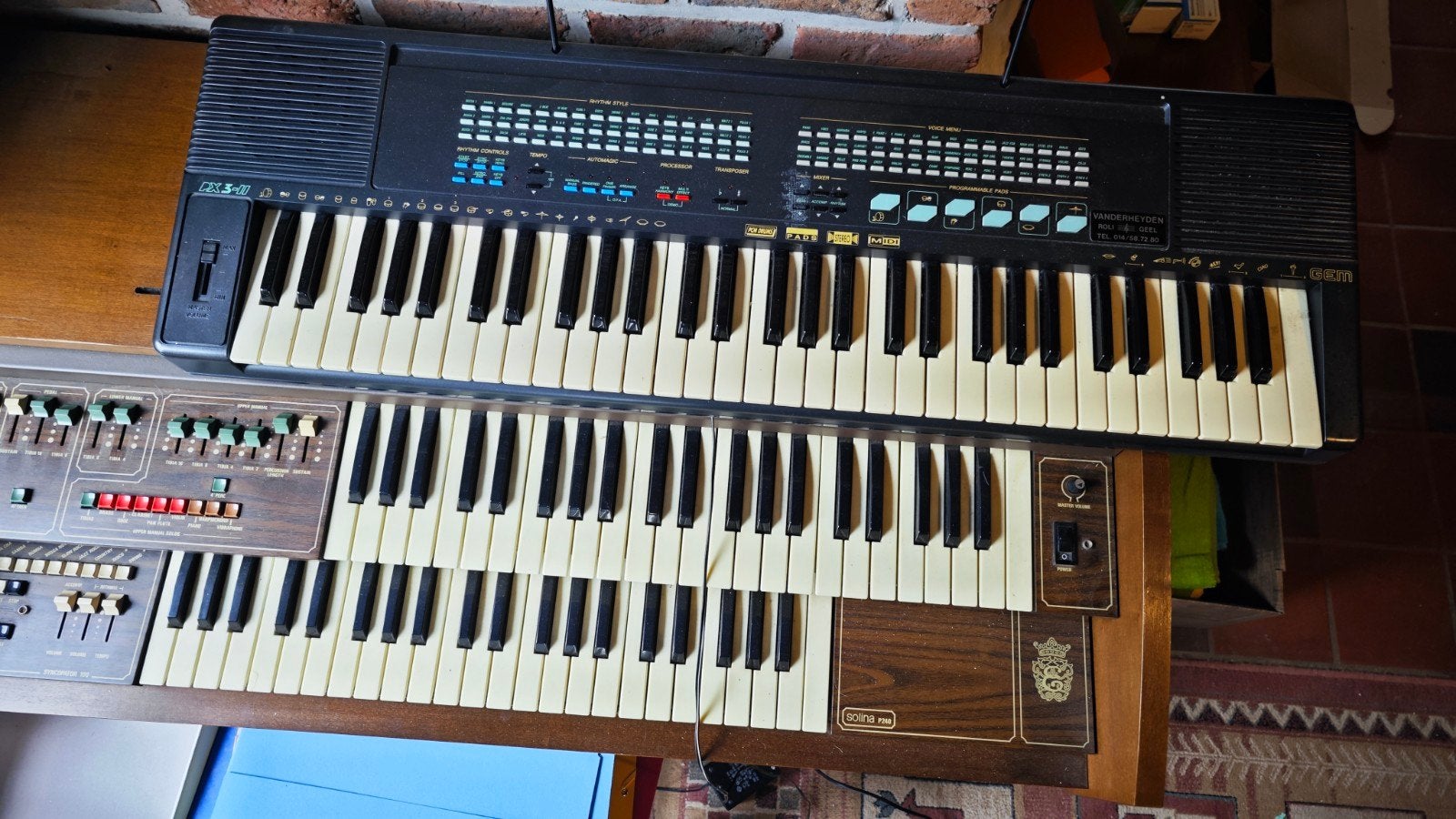 keyboard en orgel, Ophalen, Orgel