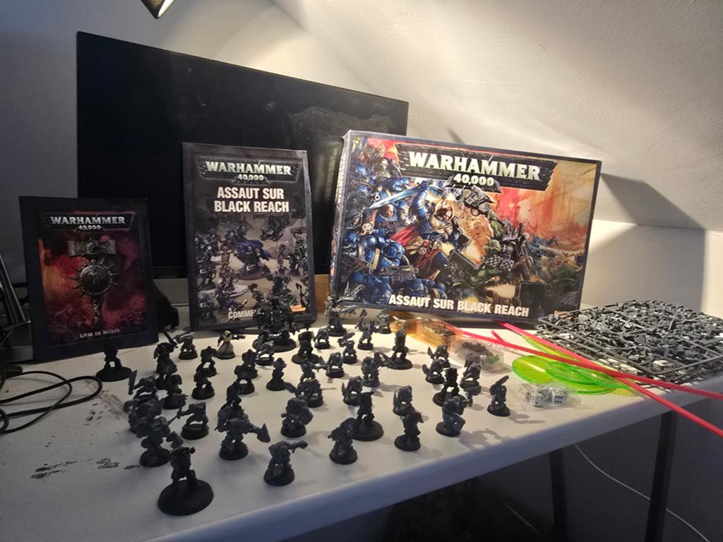 Warhammer 40K Assault sur Black Reach COMPLET – – V5 – Games, Warhammer, Figurine(s), Peint