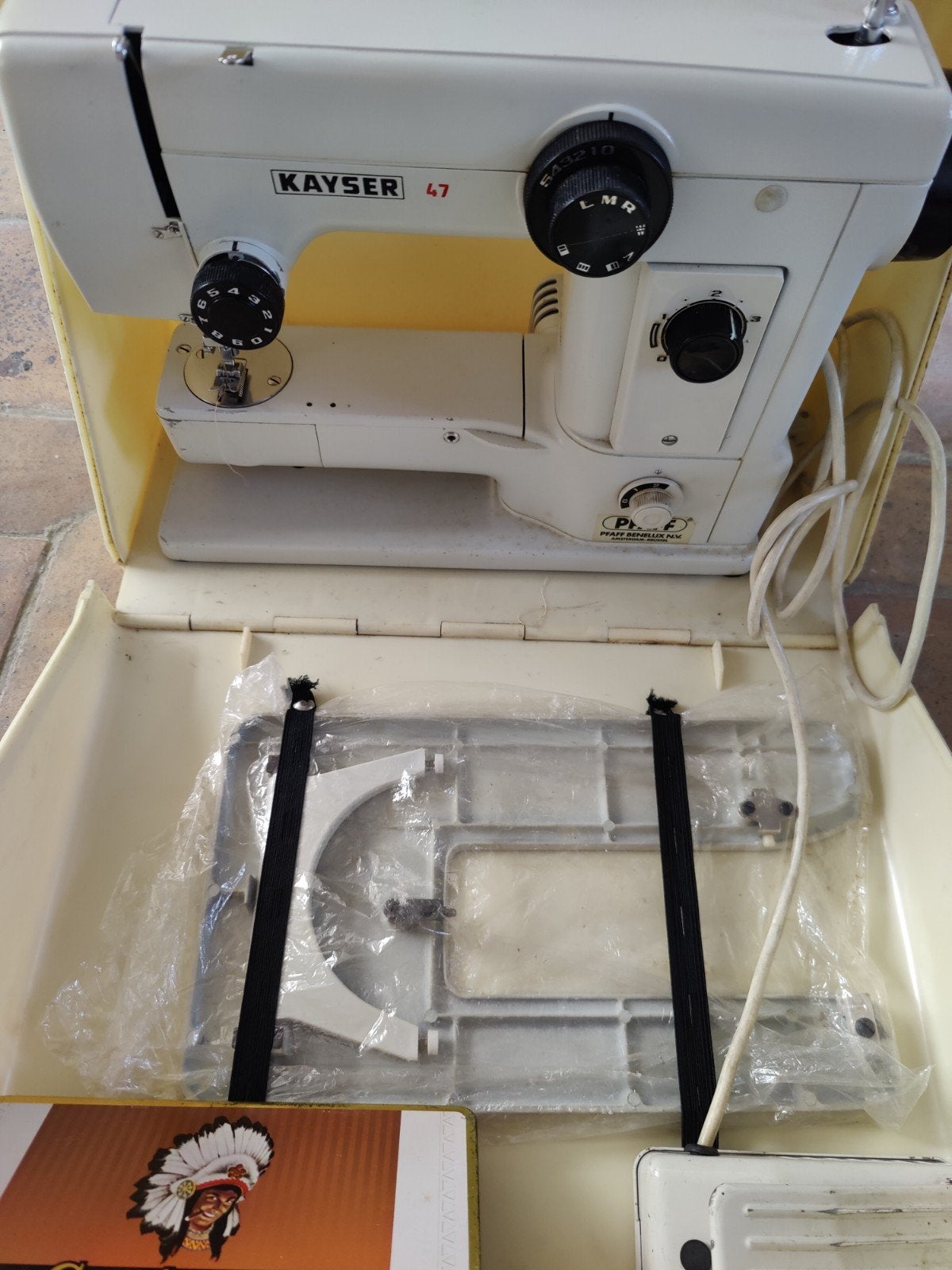 Machine à coudre Kayser 47 en parfait état, entièrement fonc, Enlèvement ou Envoi, Machine à coudre