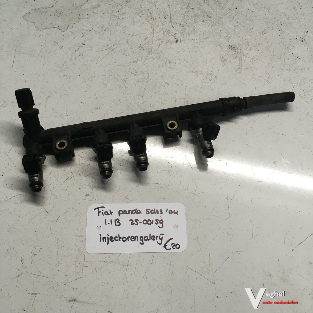 Fiat Panda 5drs 1.1 B 2004 2500159    Injectorengalerij, Gebruikt, -, -, Ophalen of Verzenden