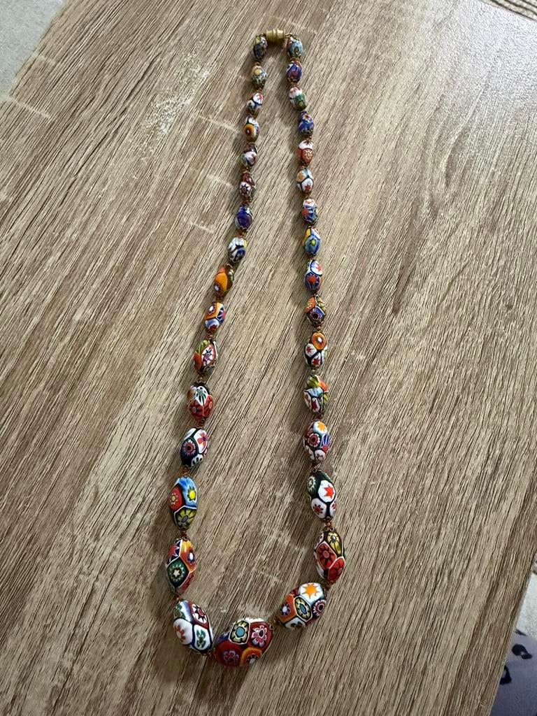 Antieke ketting Millefiori, Enlèvement ou Envoi, Comme neuf