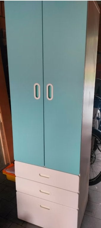 Ikea Smastad/Platsa kinderkast, Ophalen, 50 tot 70 cm, 105 cm of meer, Zo goed als nieuw