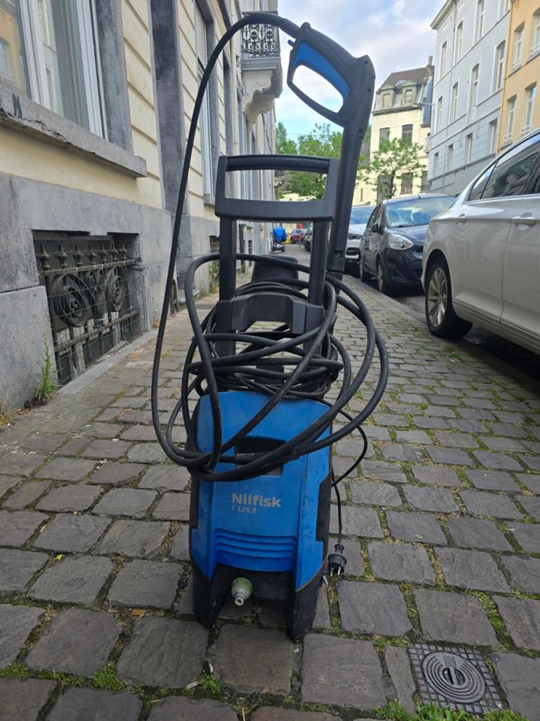 Nilfisk hogedrukreiniger, 150 bar, hoge kwaliteit, Tuin en Terras, Ophalen, Nilfisk