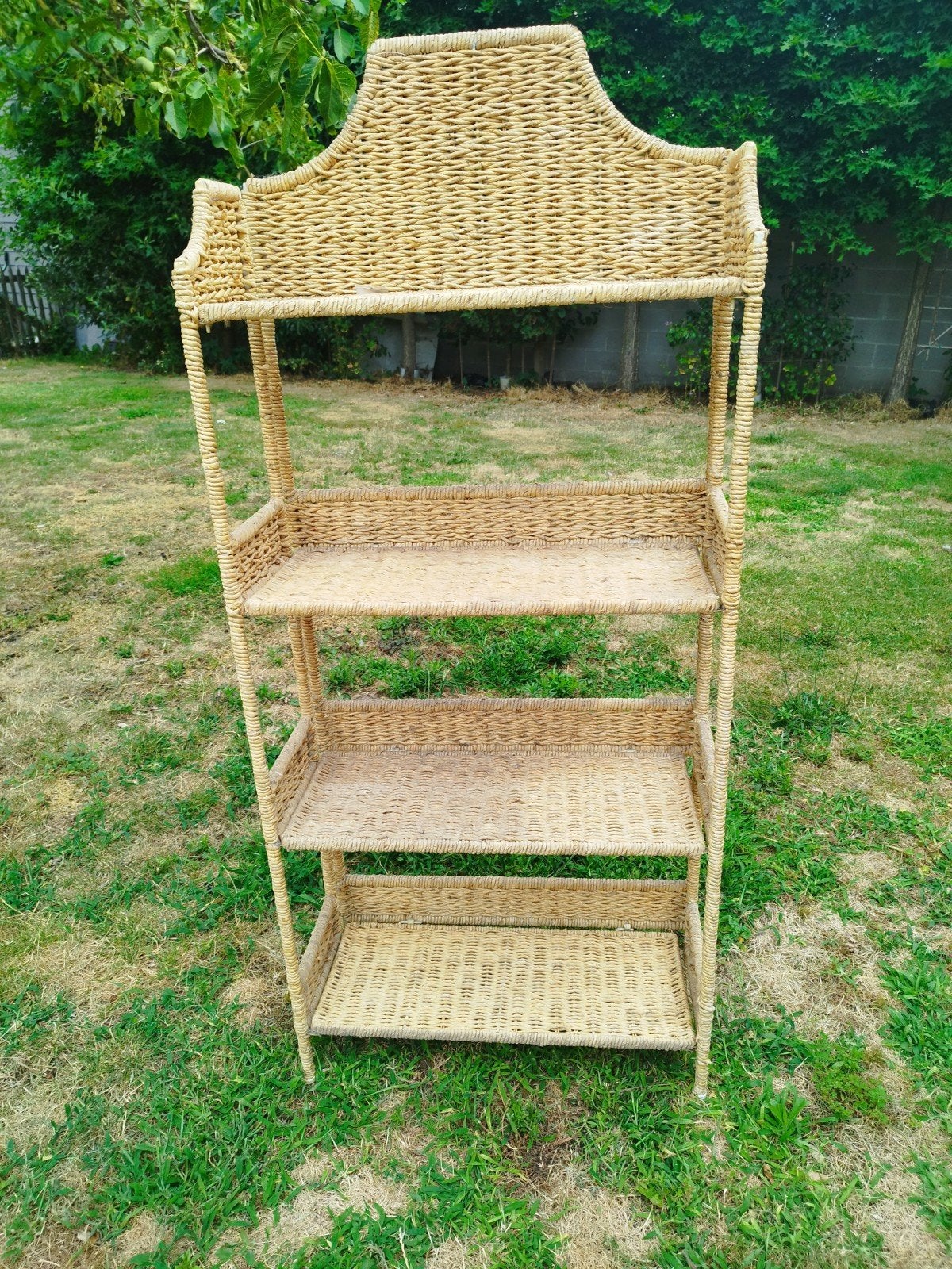Opplooibaar rek/etagère, Matériau naturel, Enlèvement, Utilisé, Étagère/rayonnage