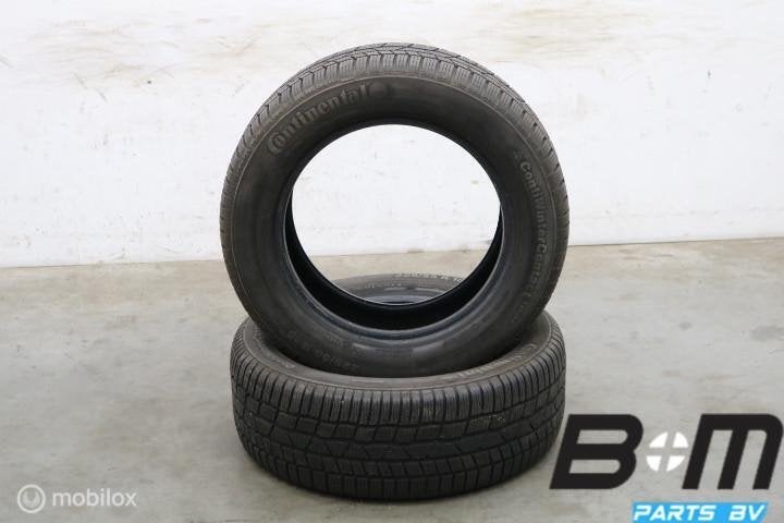 2 x 2255516 95H Conti WinterContact TS830P 6mm 225 55 16, Auto-onderdelen, Banden en Velgen, Gebruikt, 16 inch, Winterbanden, Band(en)