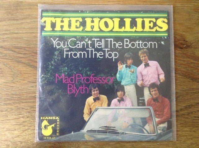 single the hollies, 7 inch, Ophalen of Verzenden, Beschermende buitenhoes, Rock en Metal