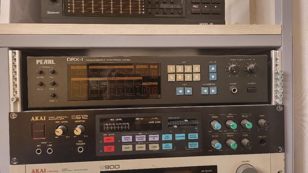 Analoge Pearl DRX-1 vintage 80's drummer 1985, Muziek en Instrumenten, Drumcomputers, Gebruikt, Ophalen of Verzenden