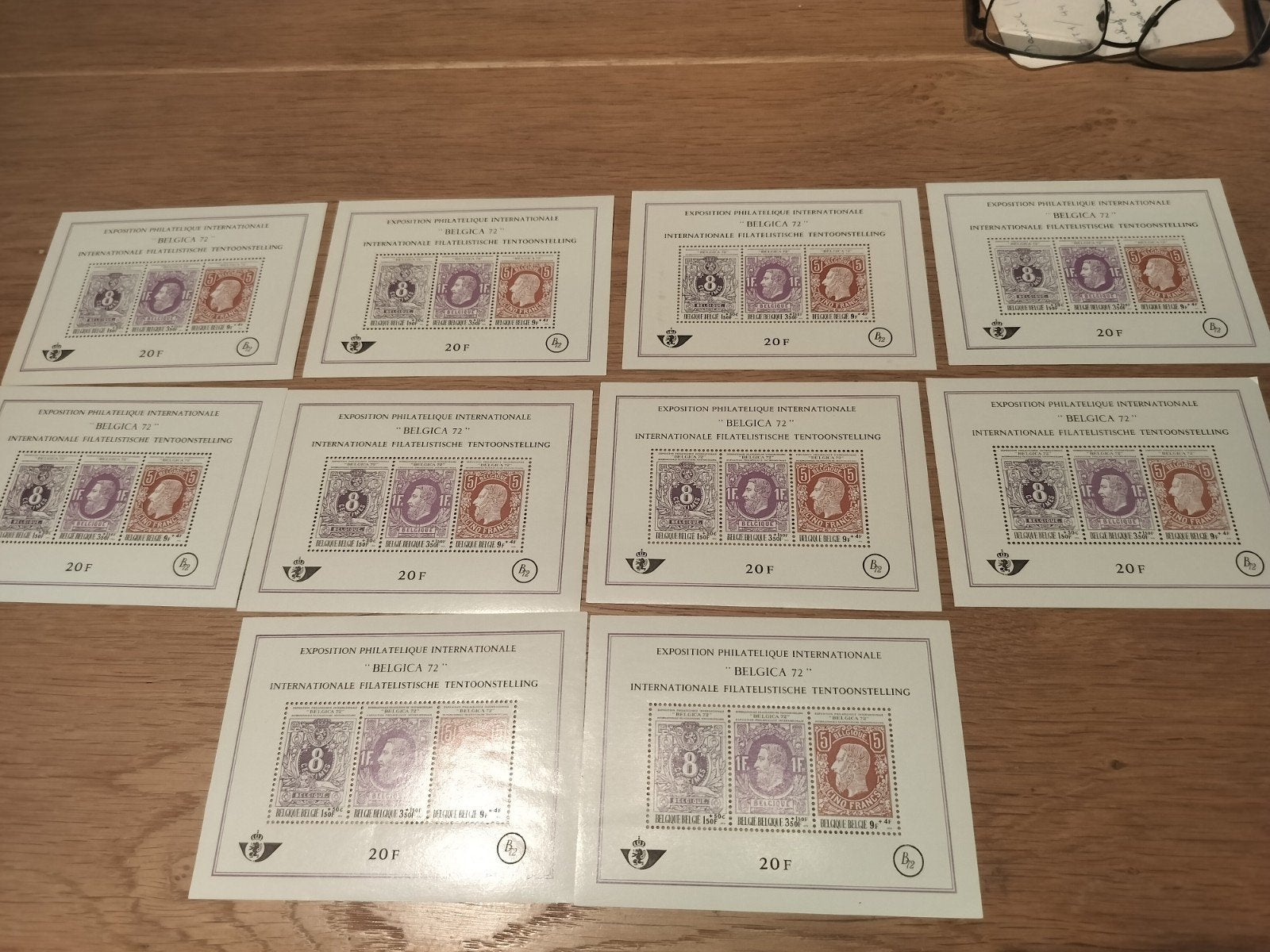 Bloc 48 de 10 exemplaires de 1970 en parfait état, Collections, Enlèvement ou Envoi