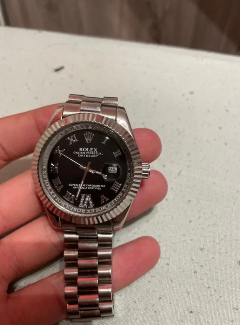 Vente de rolex, Handtassen en Accessoires, Horloges | Heren, Rolex, Overige materialen, Ophalen of Verzenden, Zo goed als nieuw
