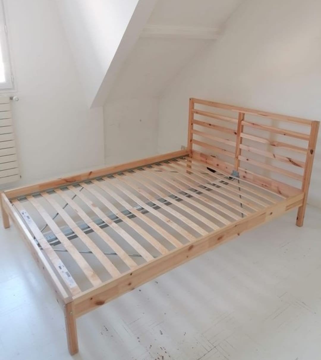 lit 160x200 cm Tarva ikea en bois, Enlèvement, Bois