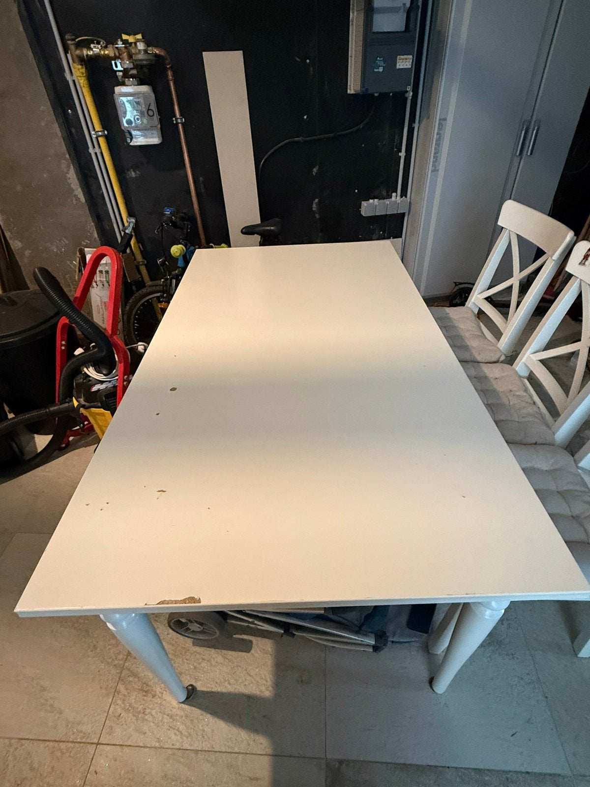 IKEA INGATORP uitschuifbare eettafel te koop., Ophalen, Zo goed als nieuw