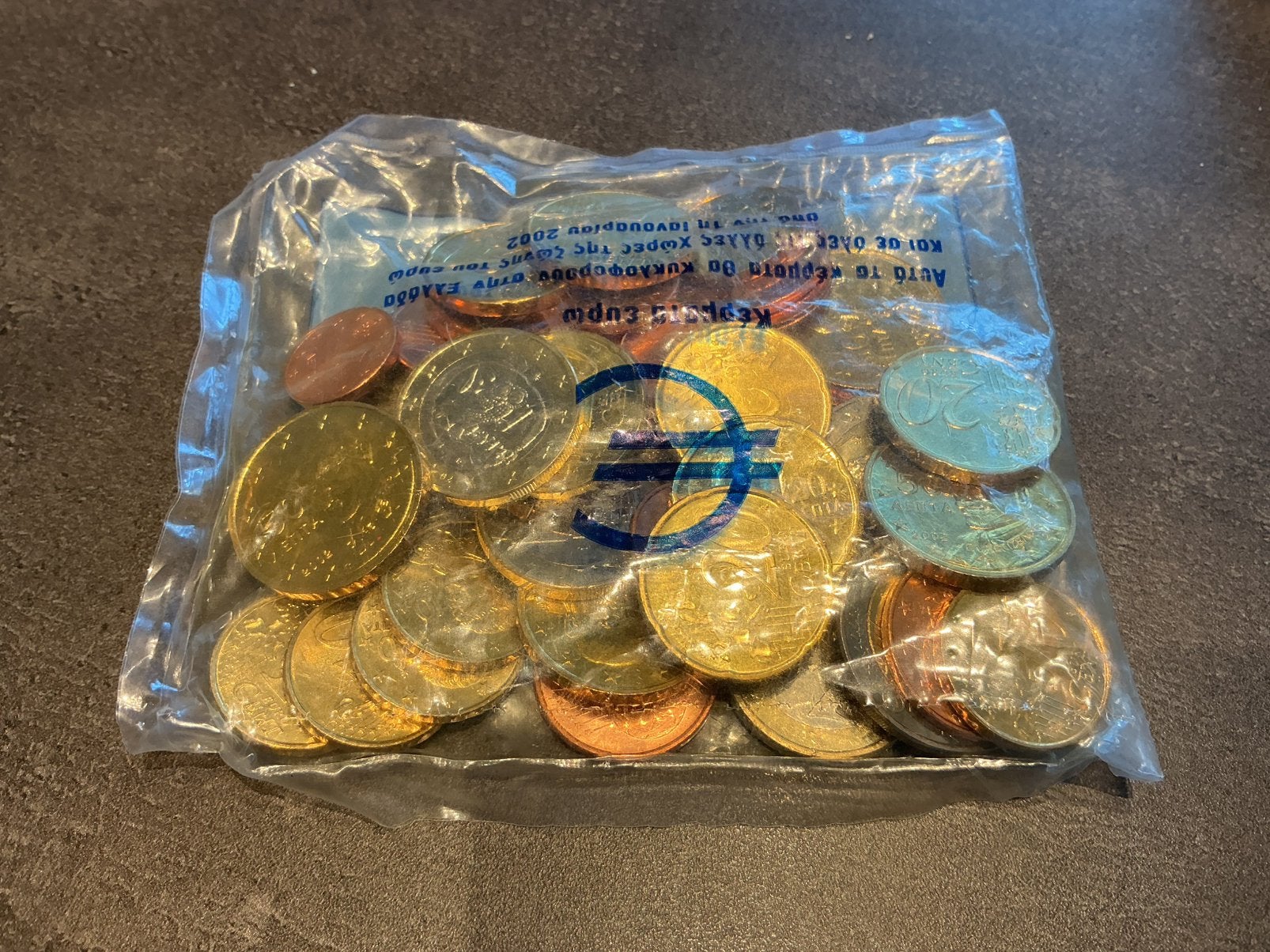 Griekenland starterkit euro 2002, Postzegels en Munten, Ophalen of Verzenden, Griekenland