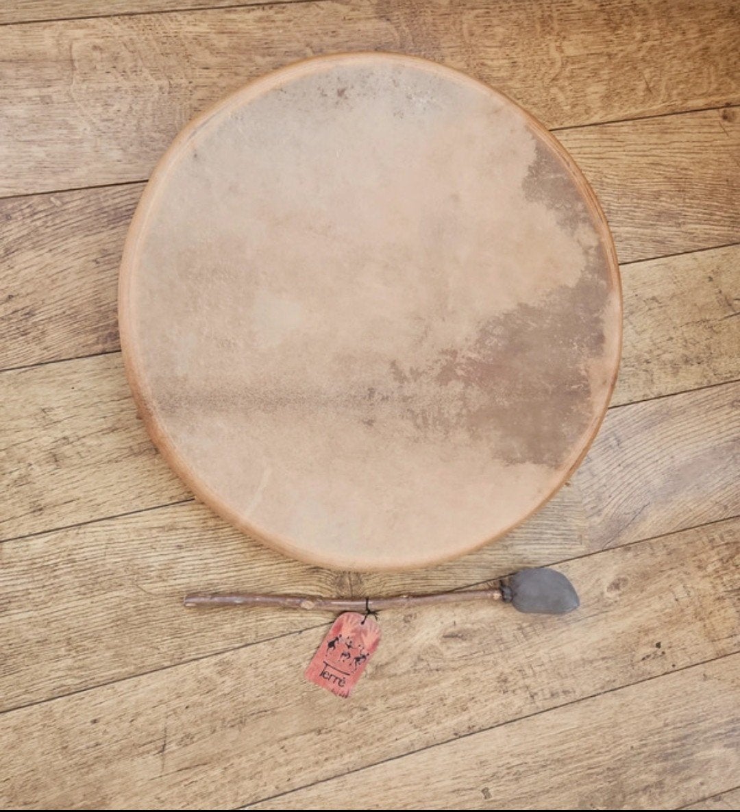 tambour chamanique 50', Musique & Instruments, Enlèvement ou Envoi, Tambour