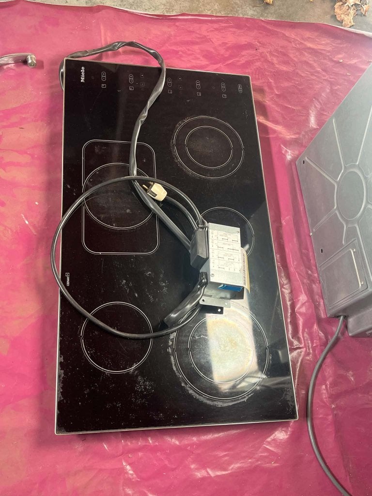 Elektrisch vuur, Elektronische apparatuur, Ophalen, Gebruikt, Inbouw, Elektrisch